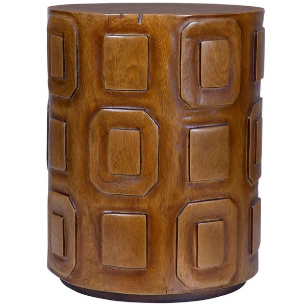 Tavolo decorativo Alson in legno Suar